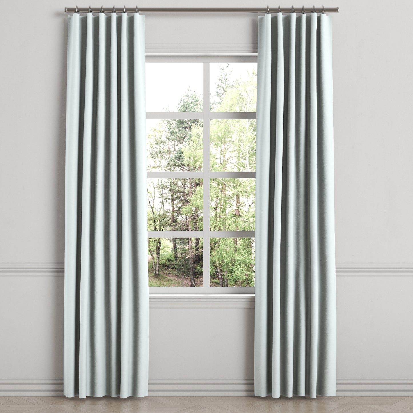 Convertible Drapery in Lush Linen - Ice