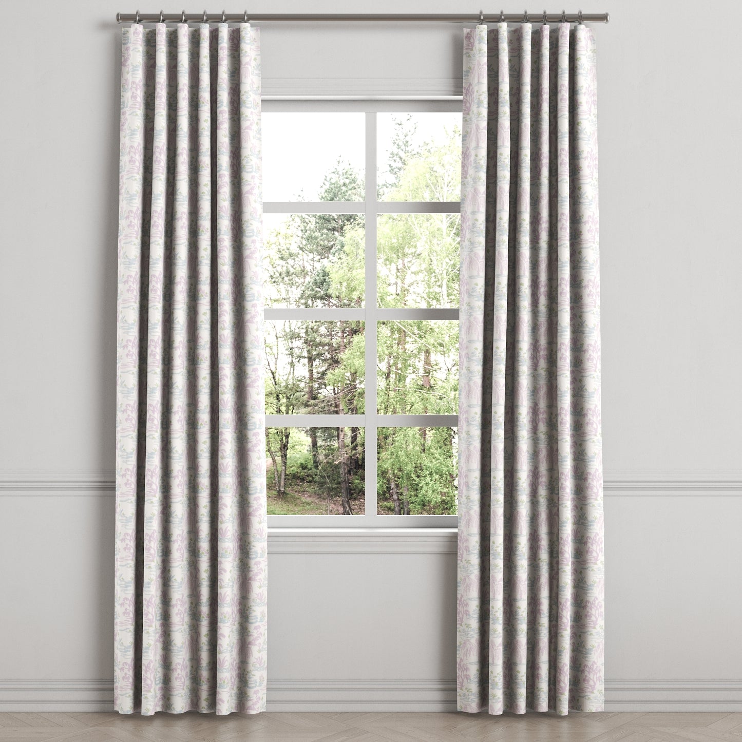 Convertible Drapery in Meadow - Lavender