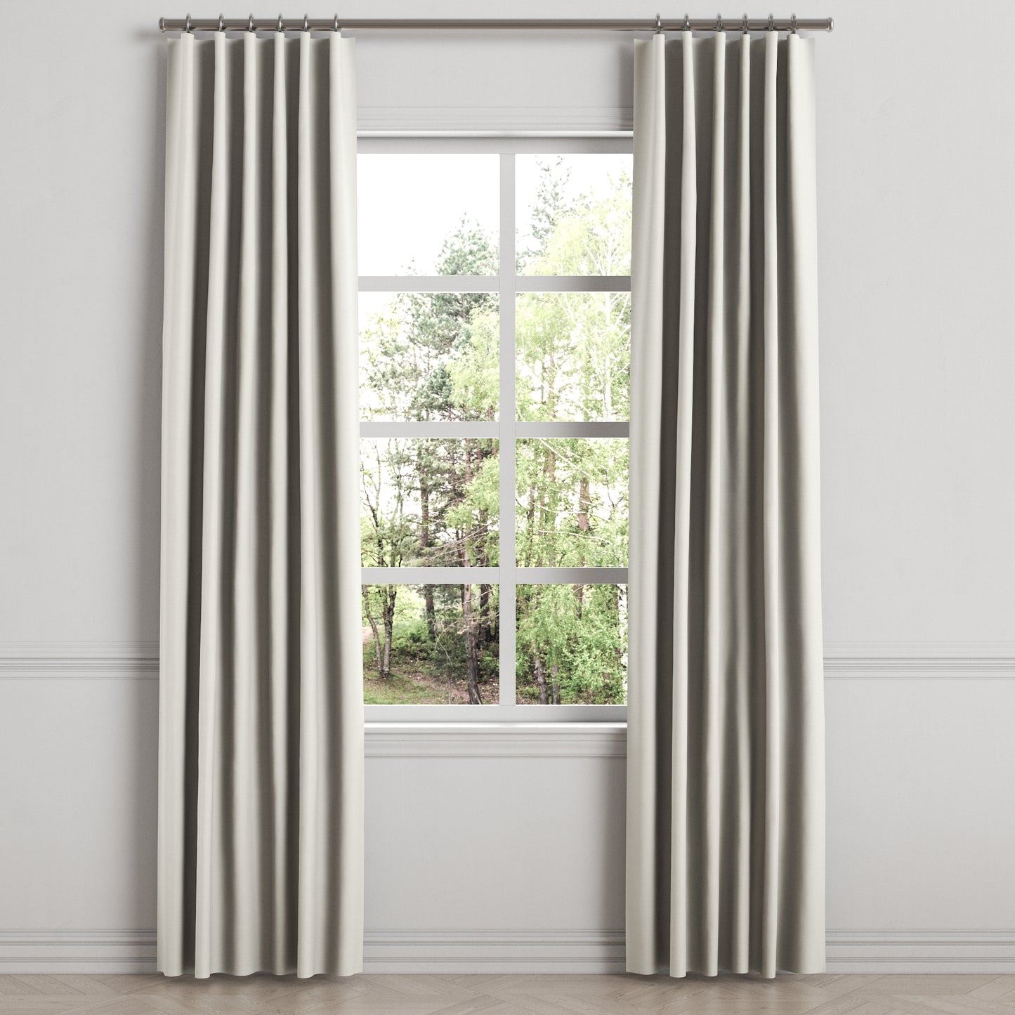 Convertible Drapery in Classic Linen - Oat