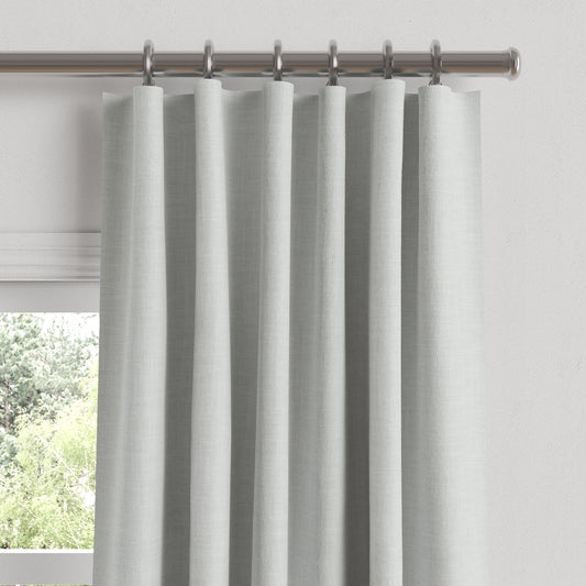 Convertible Drapery in Classic Linen - Oyster