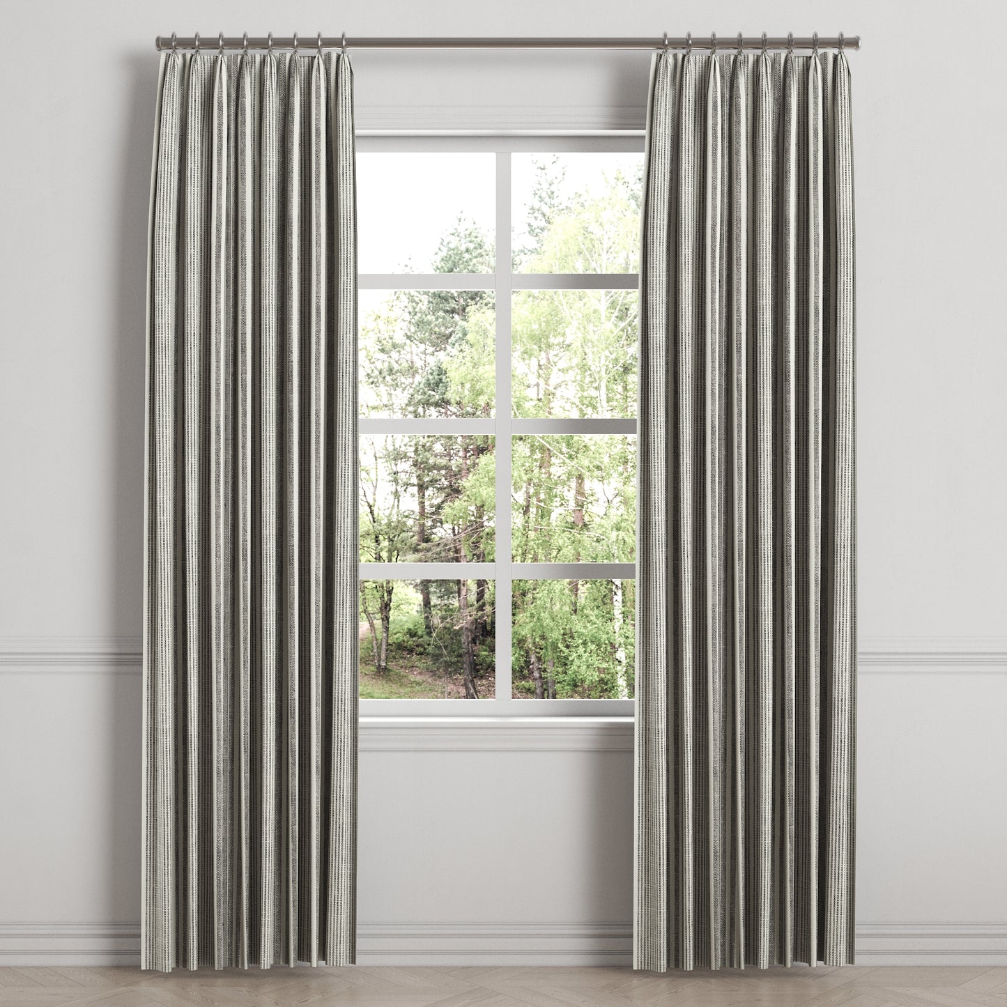 Euro Pleat Drapery in All Lined Up - Loon