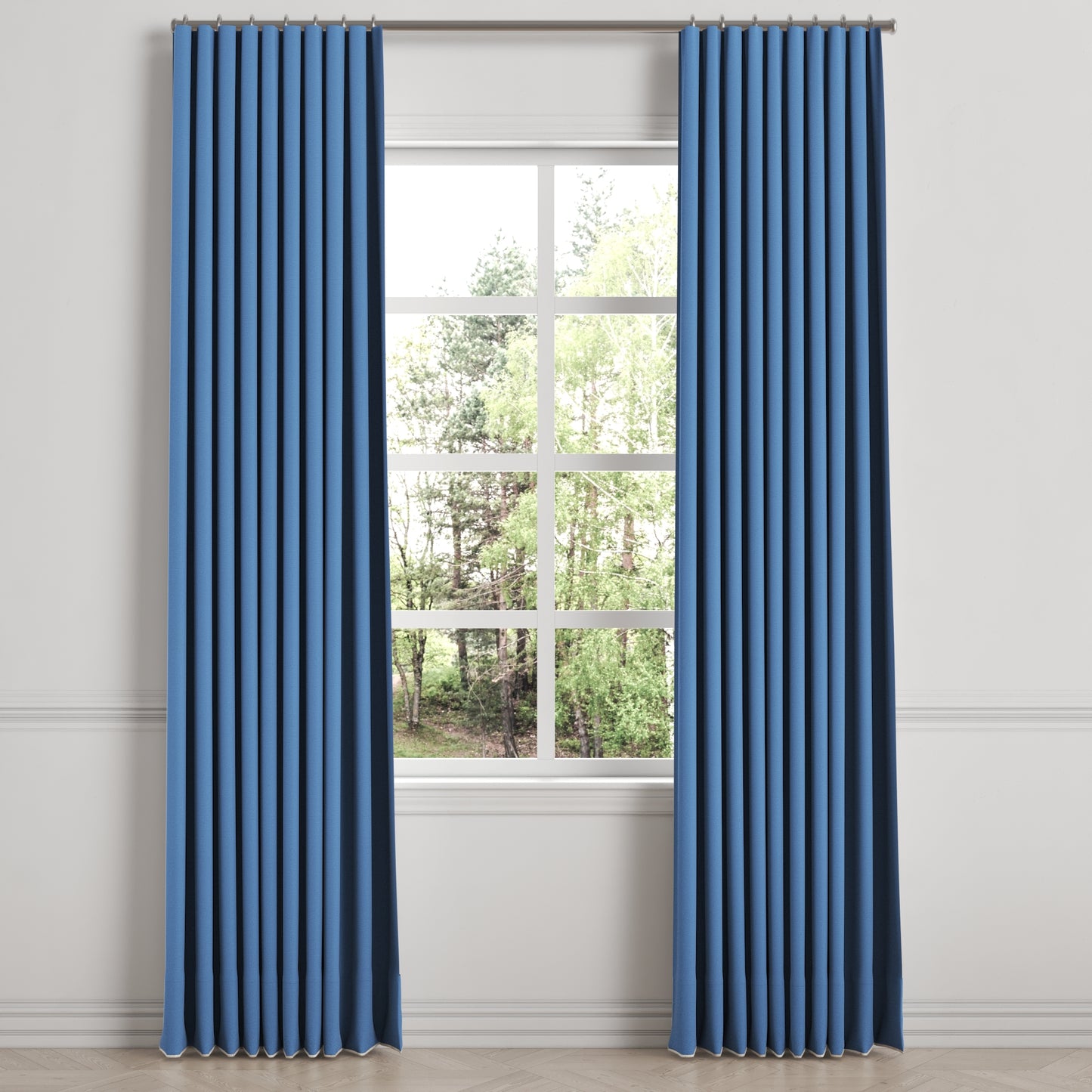 Ripplefold Drapery in Lush Linen - Ceramic
