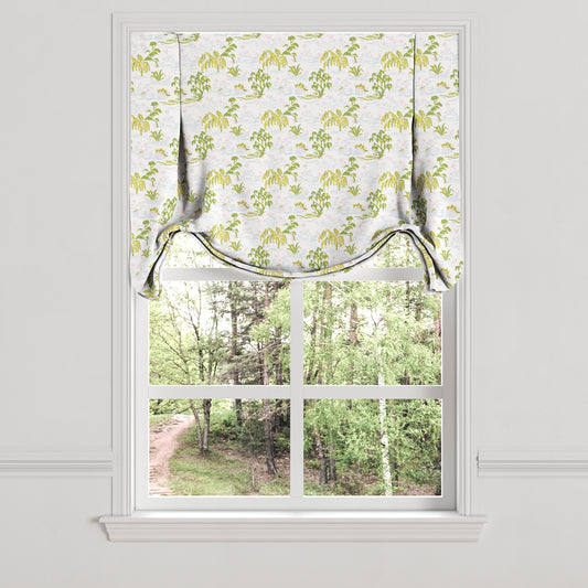 Tulip Roman Shade in Meadow - Willow
