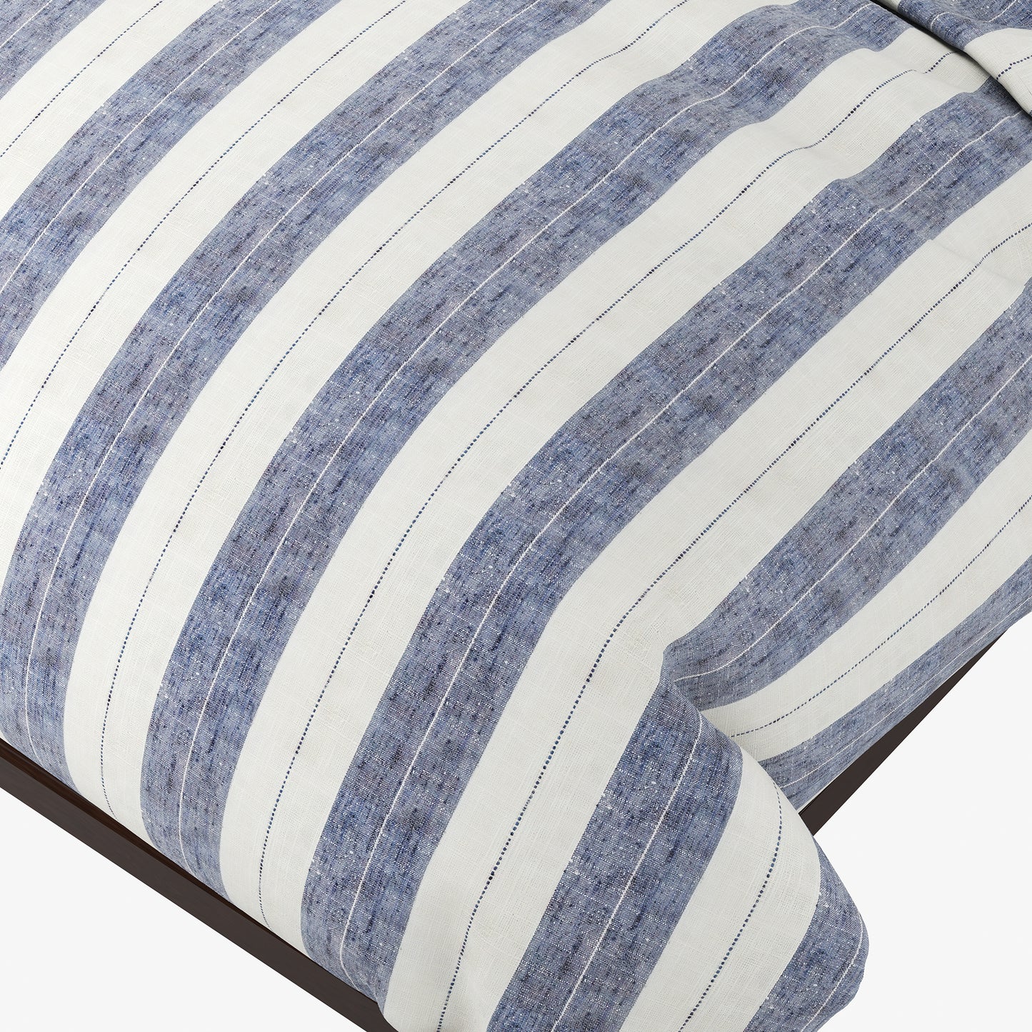 Duvet Cover in French Laundry Stripe - Navy