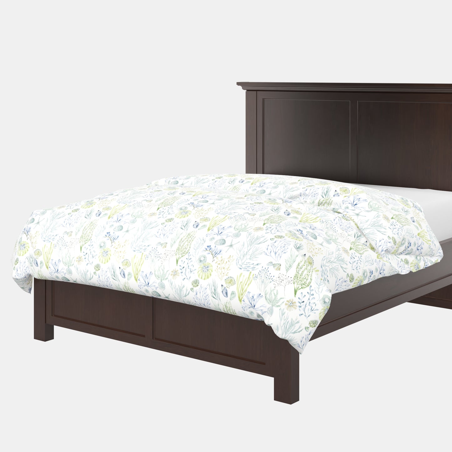 Duvet Cover in Montauk - Green