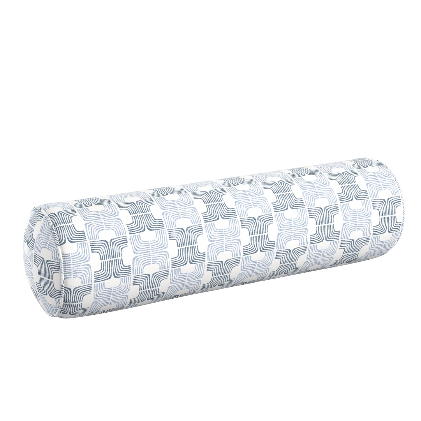 Bolster Pillow in Groovy - Denim