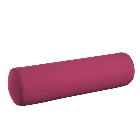 Bolster Pillow in Lush Linen - Beet