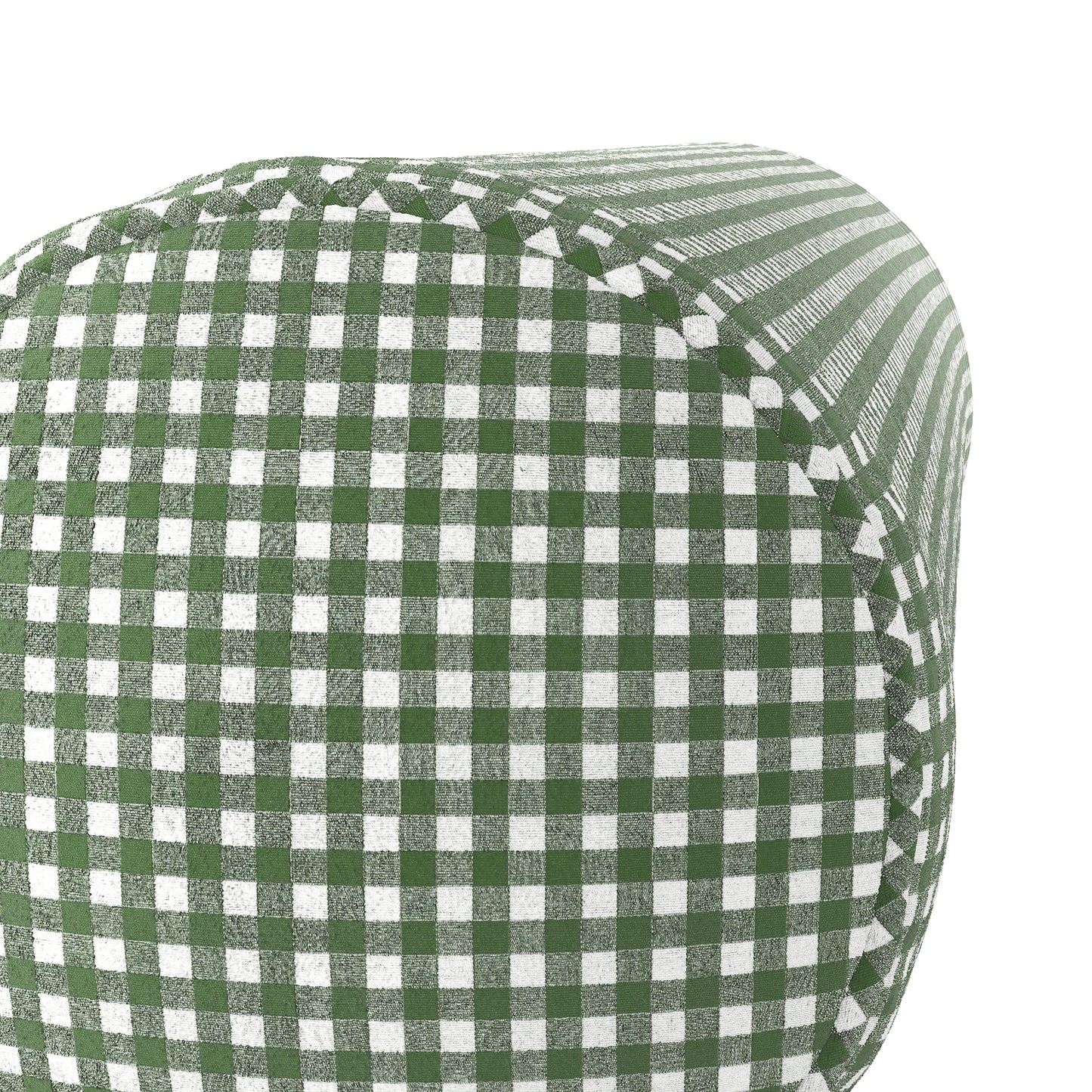 Bolster Pillow in Gingham - Fir