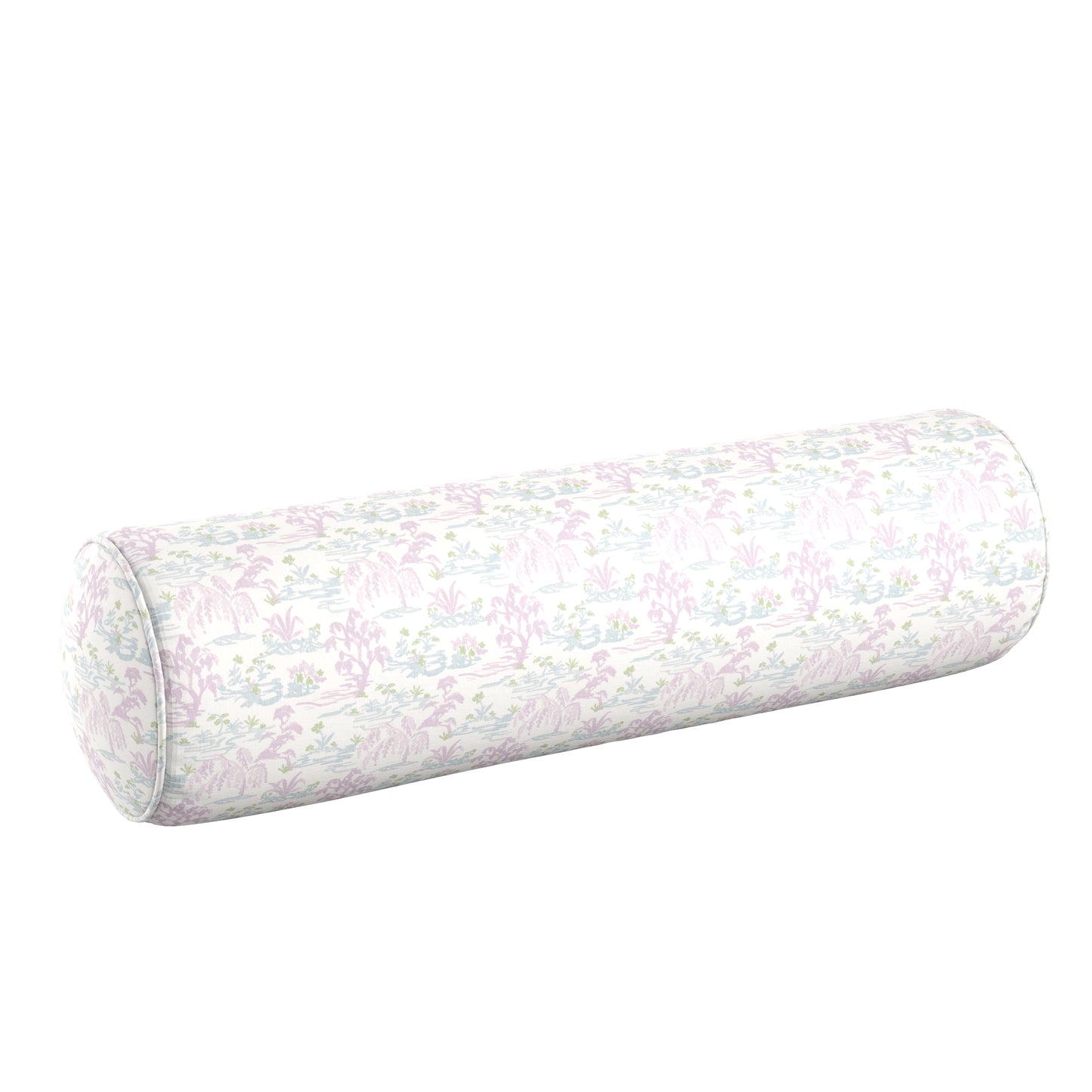 Bolster Pillow in Meadow - Lavender