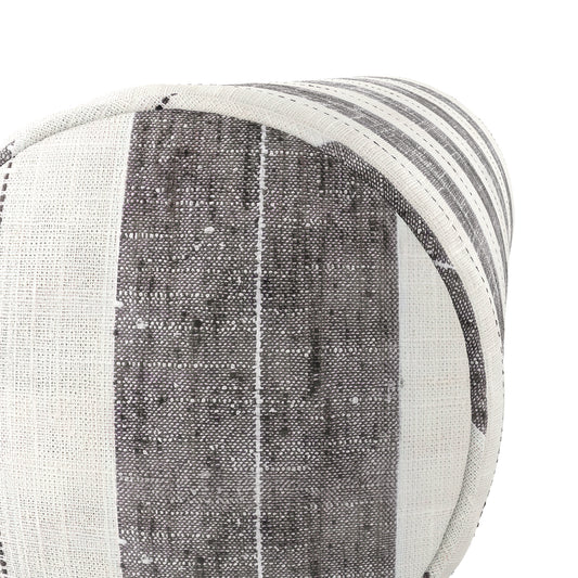 Bolster Pillow in French Laundry Stripe - Midnights