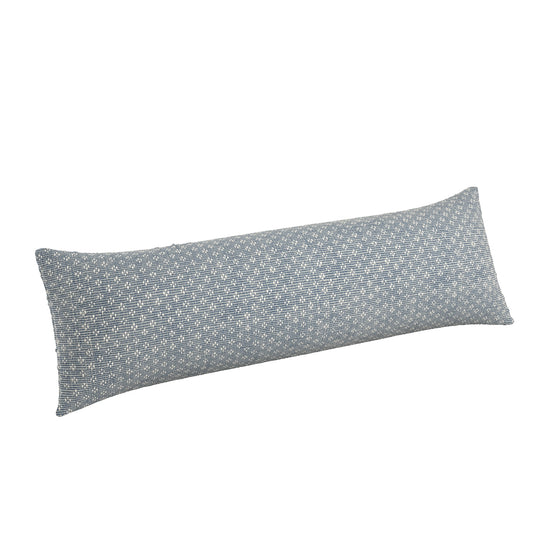 Large Lumbar Pillow in Ditsy - Indigo