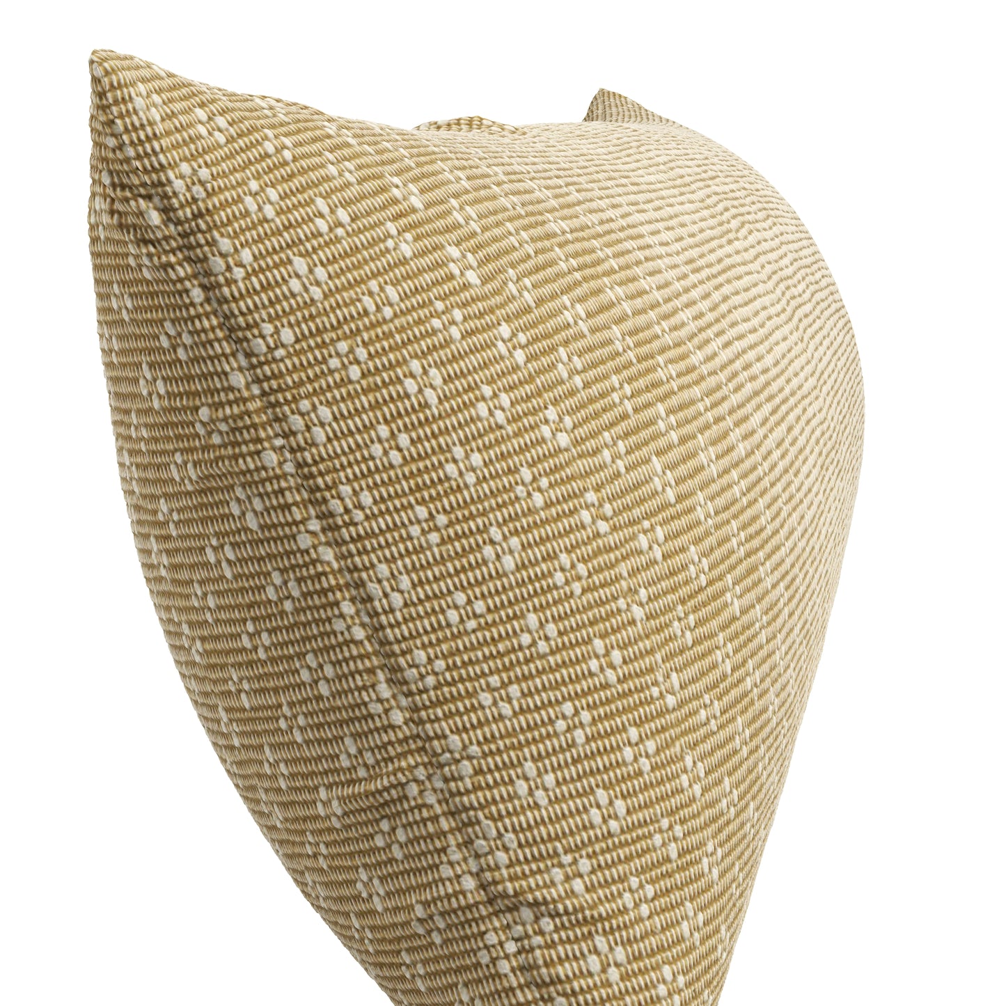 Large Lumbar Pillow in Ditsy - Saddle