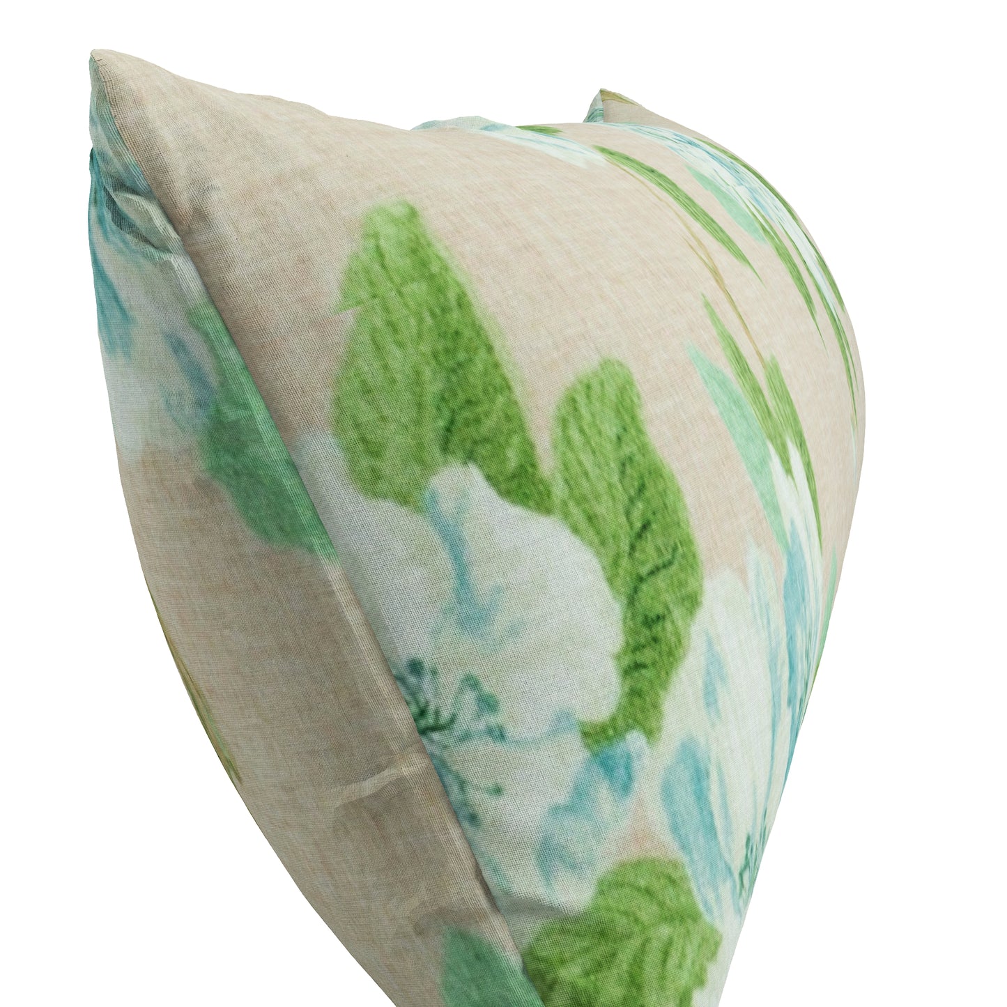Large Lumbar Pillow in Grandma's Floral - Pink