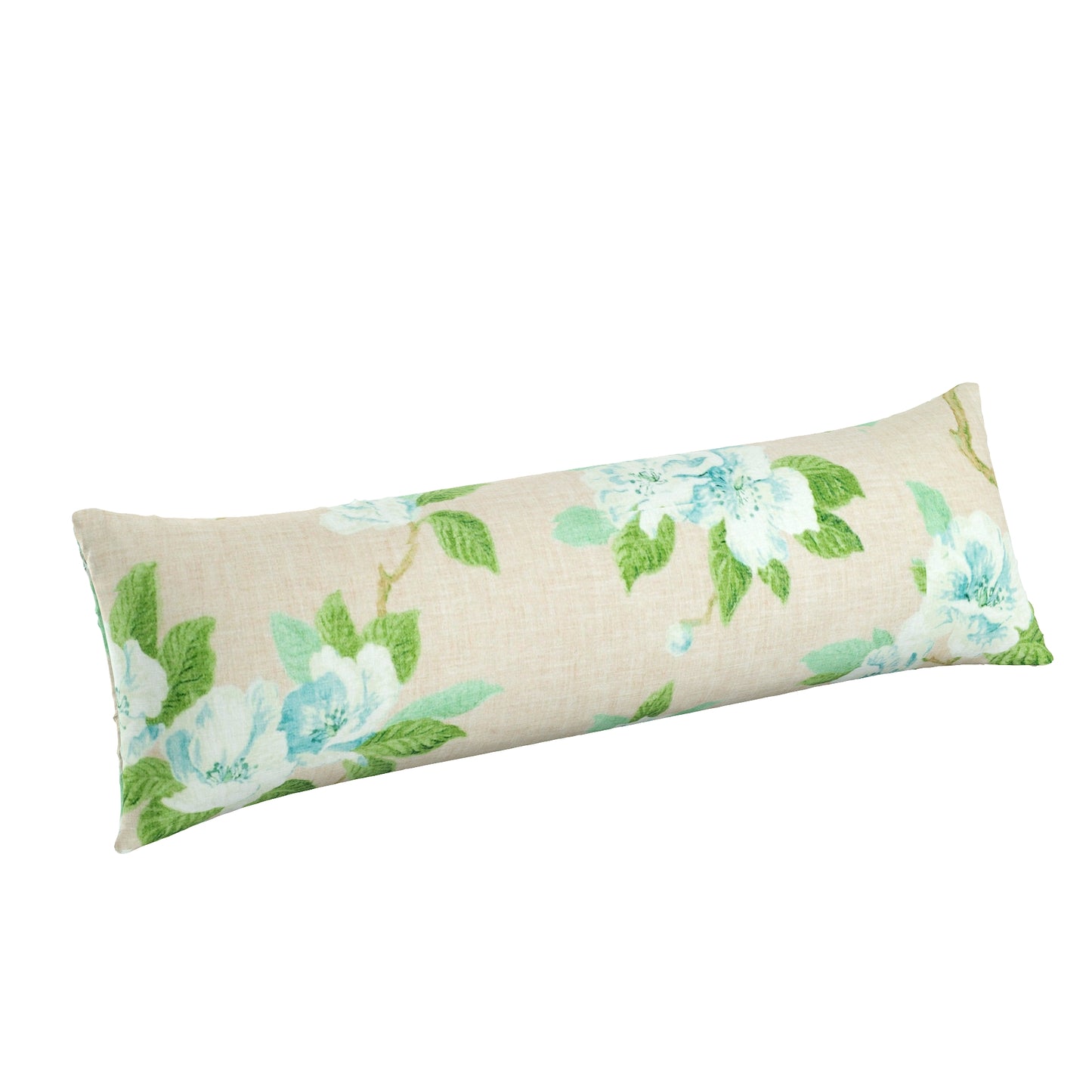 Large Lumbar Pillow in Grandma's Floral - Pink