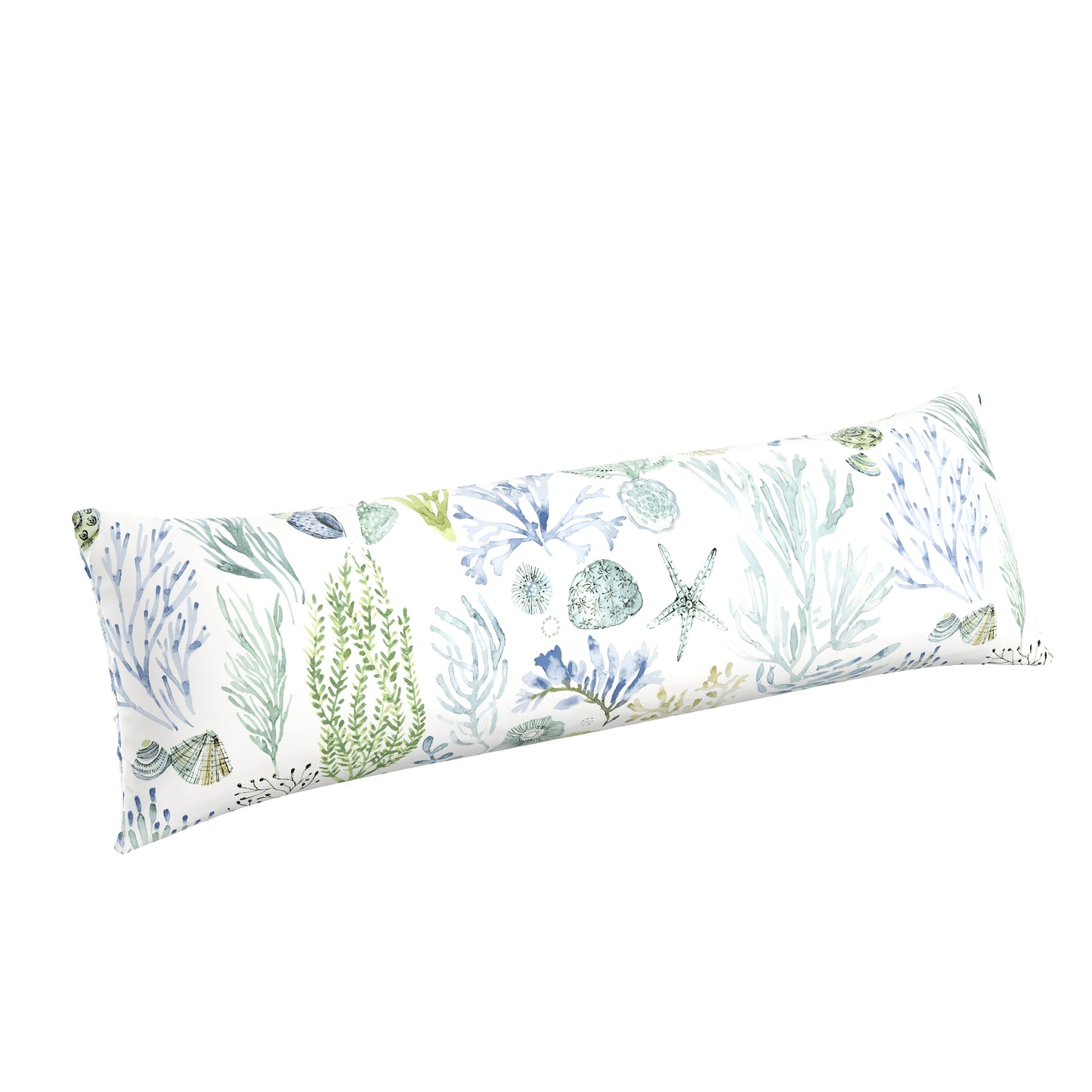 Large Lumbar Pillow in Montauk - Green