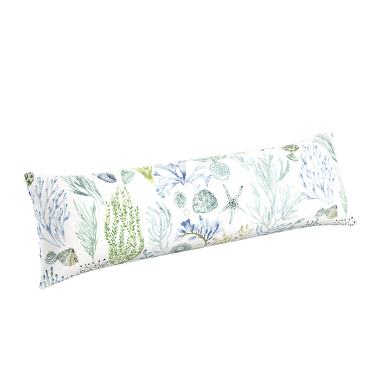 Large Lumbar Pillow in Montauk - Green