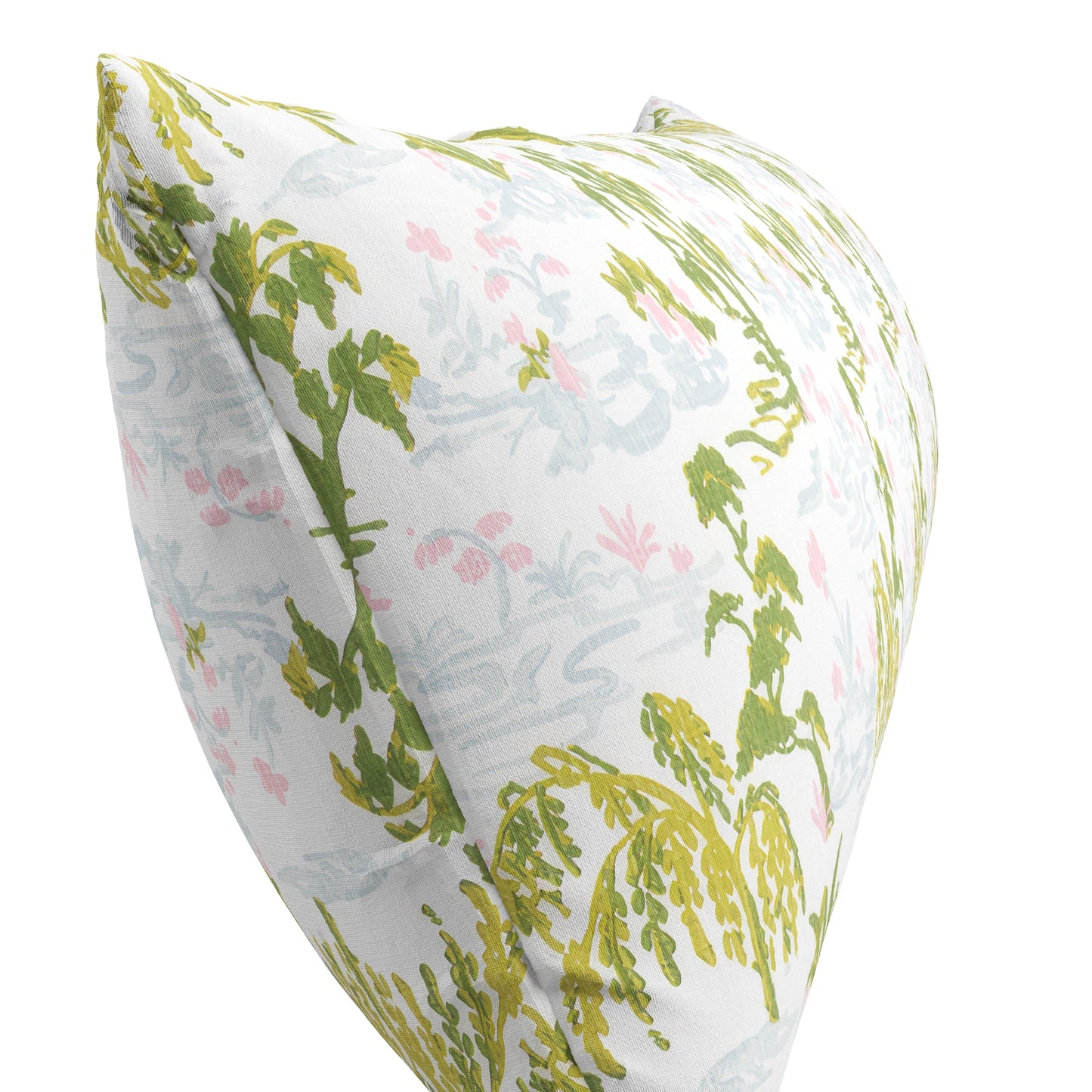 Large Lumbar Pillow in Meadow - Willow
