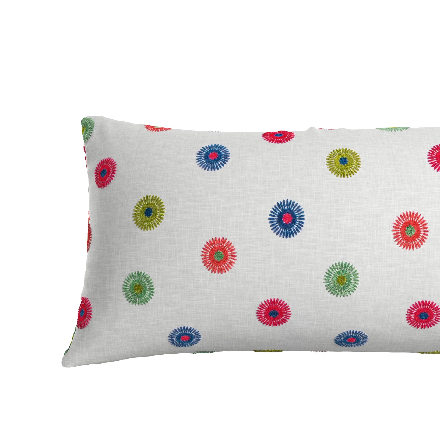 Lumbar Pillow in Coming Up Daisies