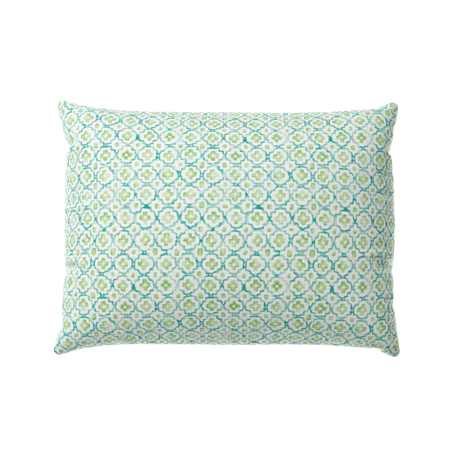 Boudoir Pillow in Positive Print - Emerald