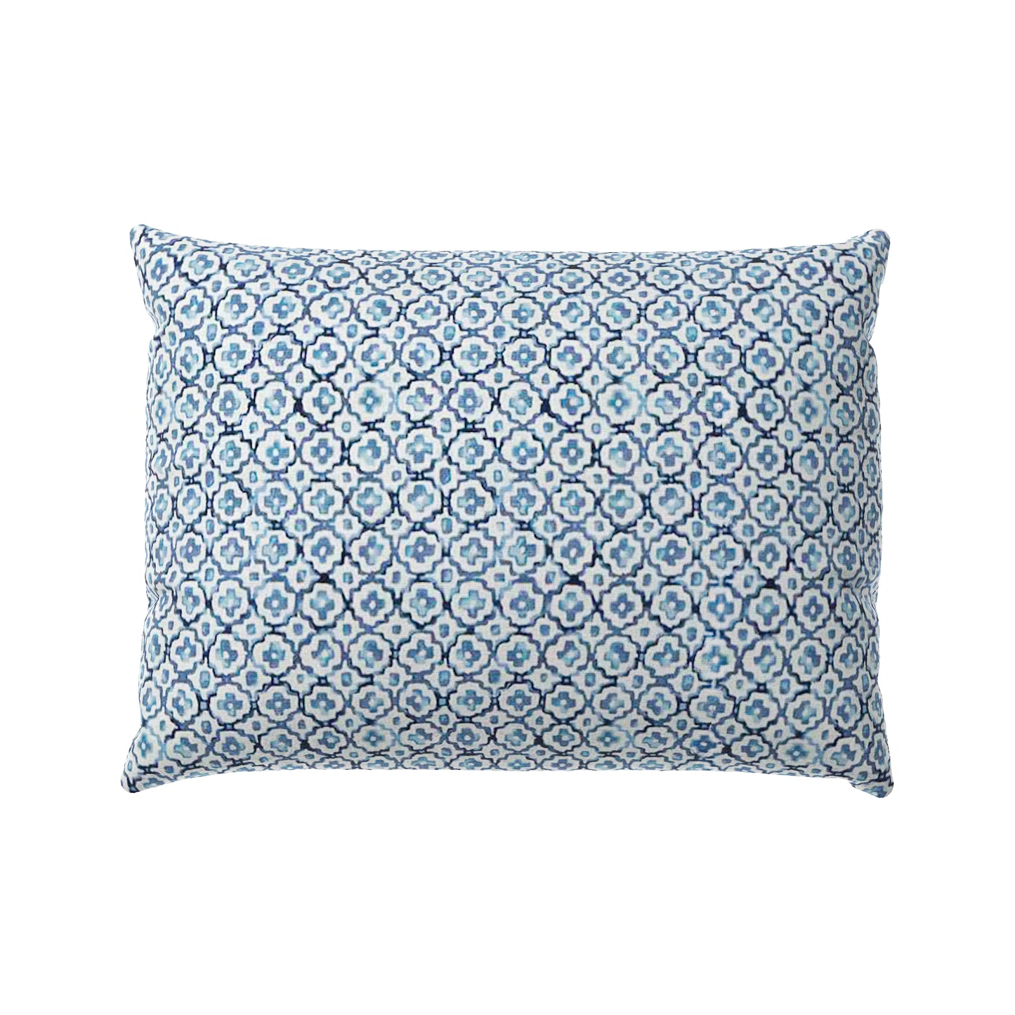 Boudoir Pillow in Positive Print - Azure