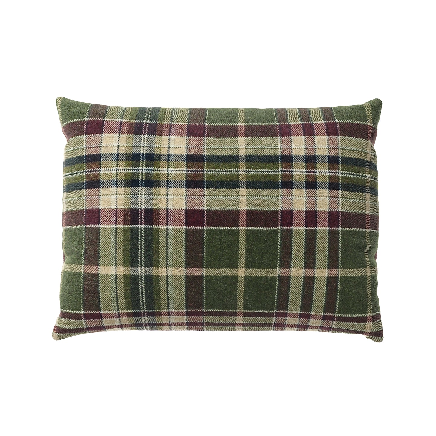 Boudoir Pillow in Tartan - Evergreen