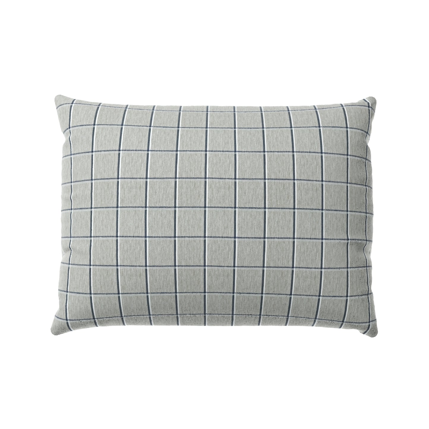 Boudoir Pillow in Check With Me - Feather