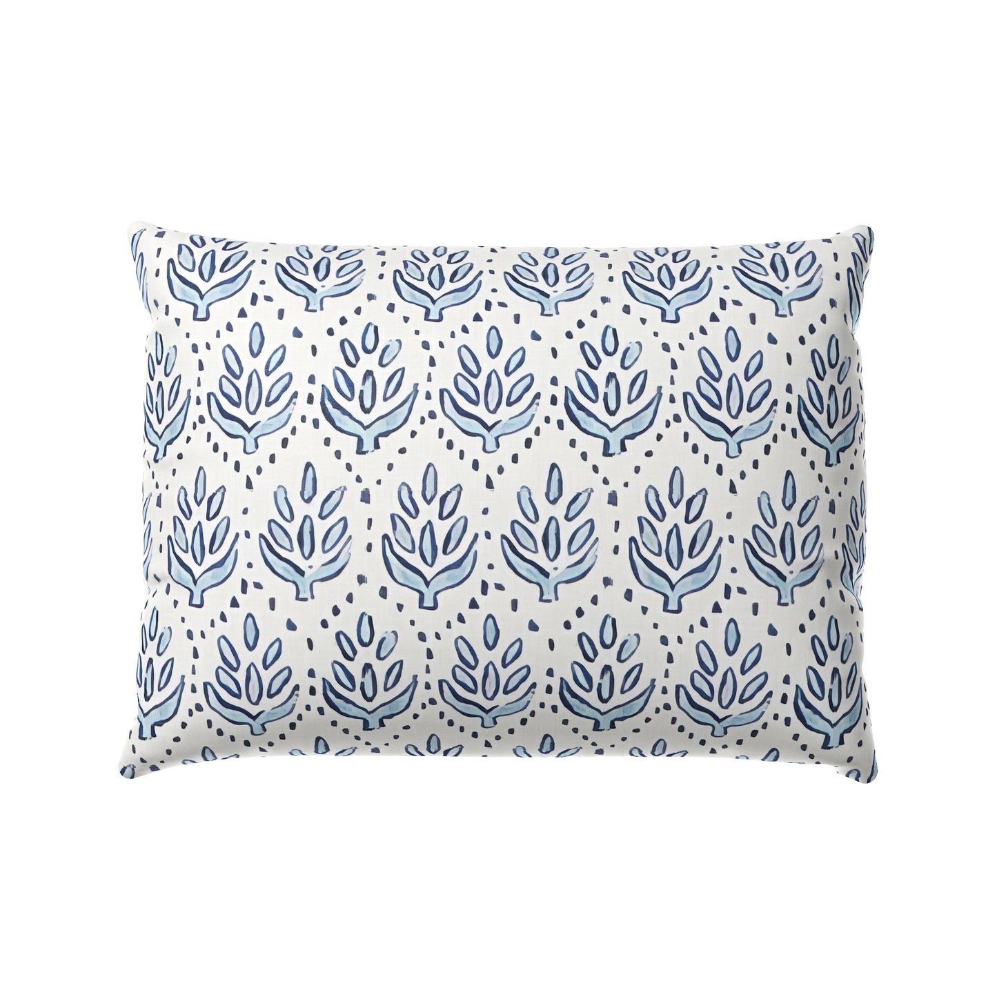 Boudoir Pillow in Leaf Me Alone - Ocean