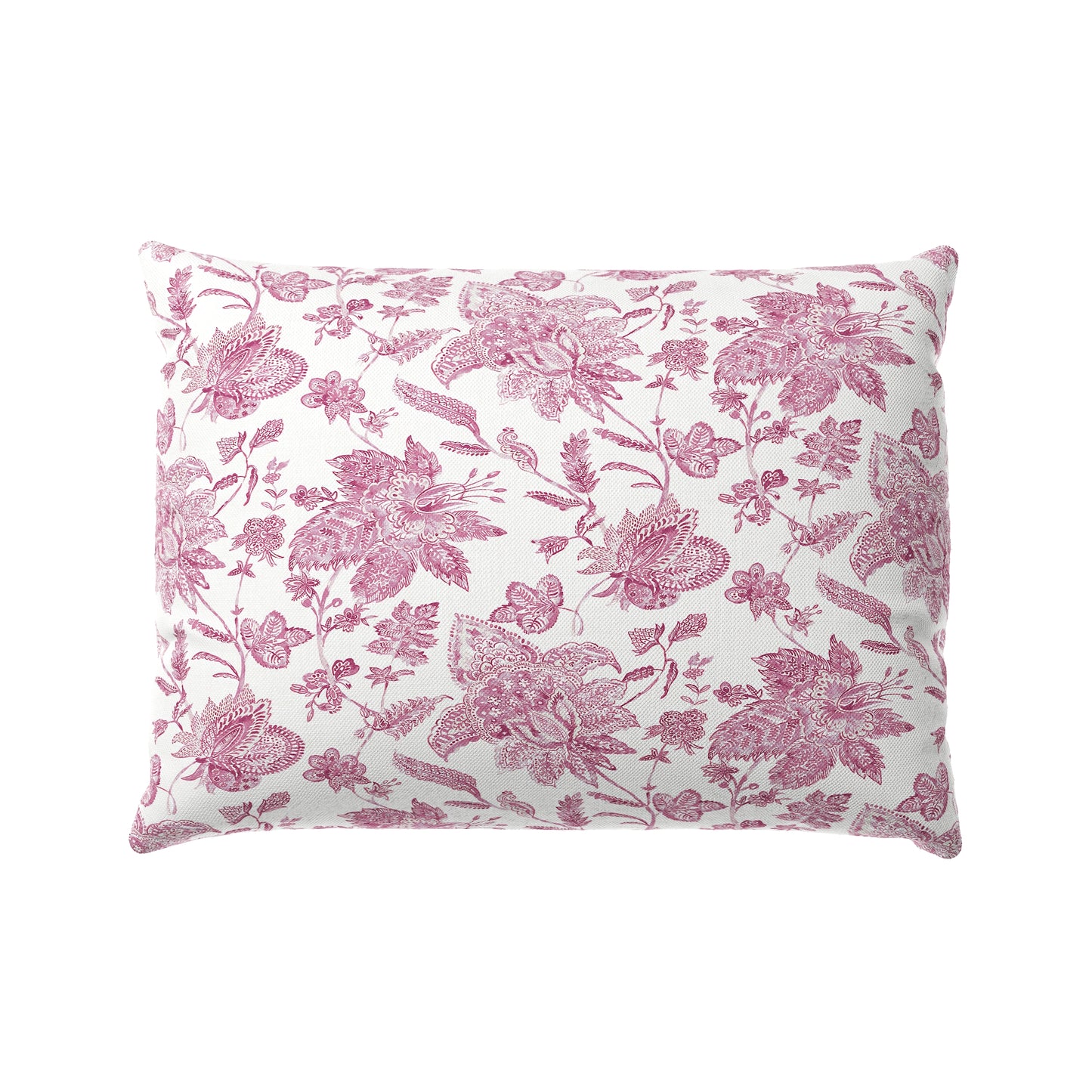 Boudoir Pillow in Toile - Strawberry