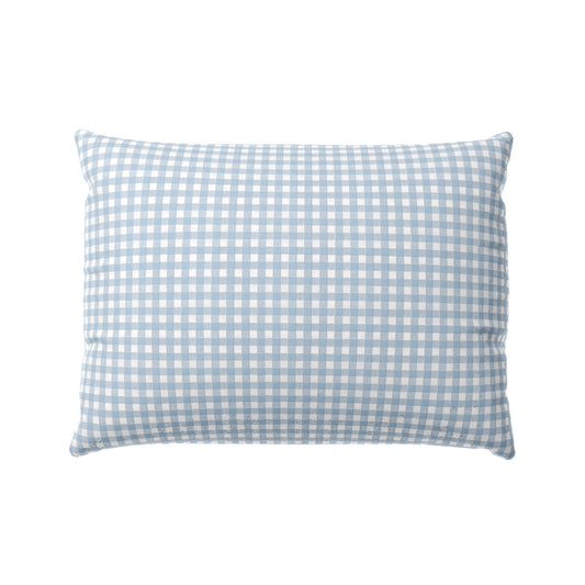 Boudoir Pillow in Gingham - Blue Jean