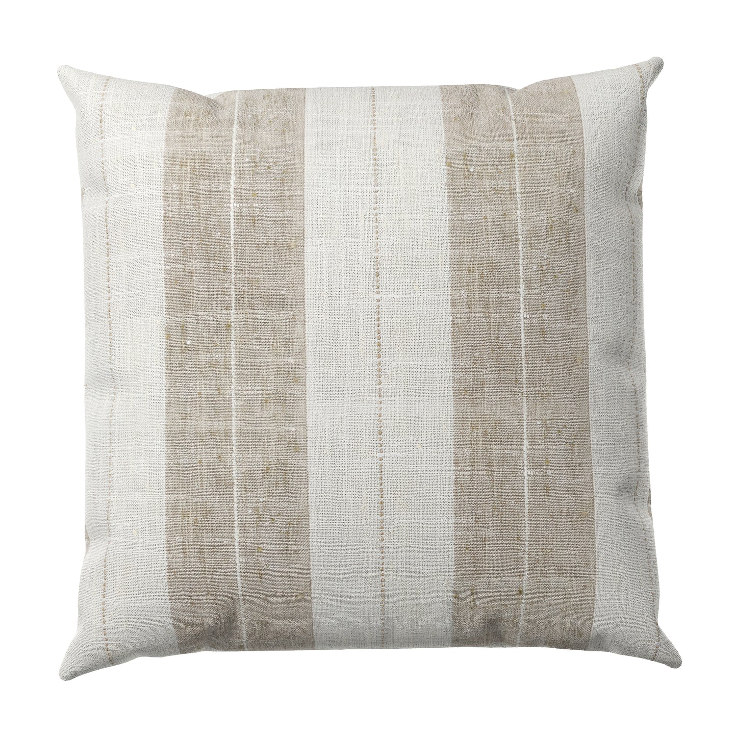 Euro Sham in French Laundry Stripe - Champagne