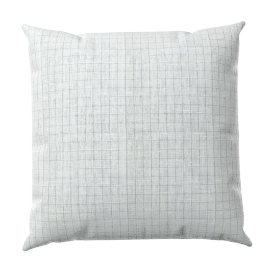 Throw Pillow in 100% Linen - Salt Air