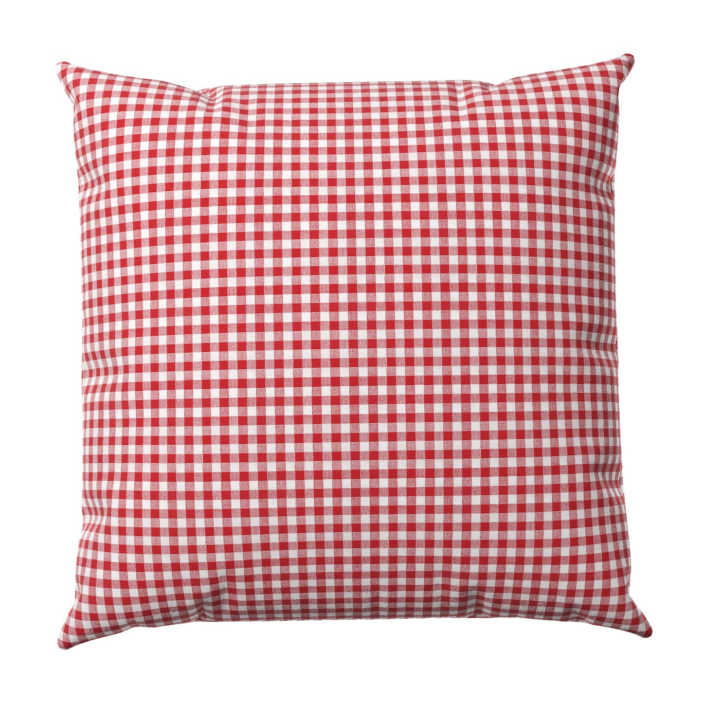 Euro Sham in Gingham - Cherry