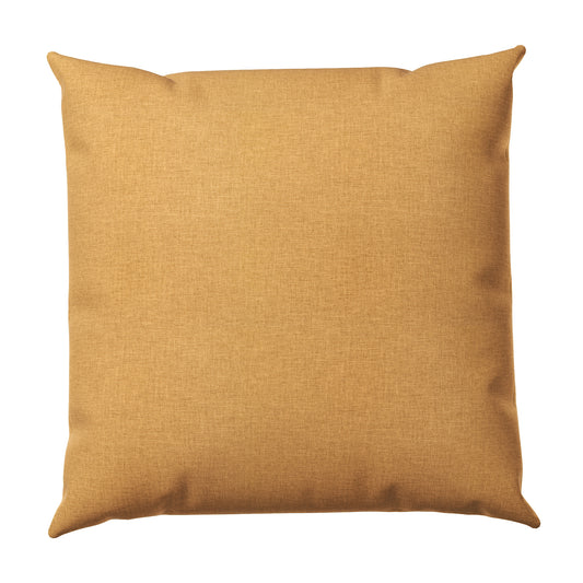 Throw Pillow in Lush Linen - Turmeric