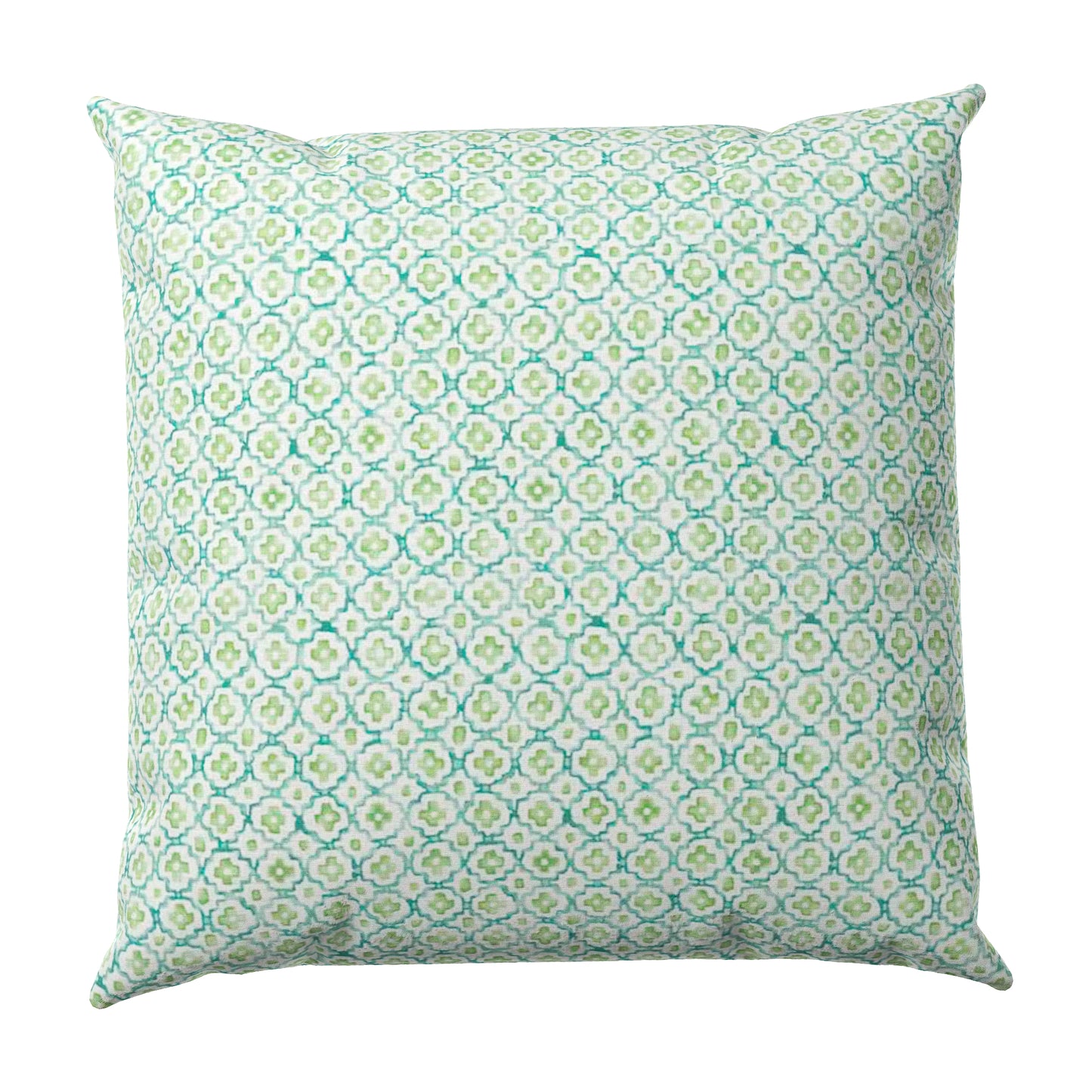 Throw Pillow in Positive Print - Emerald