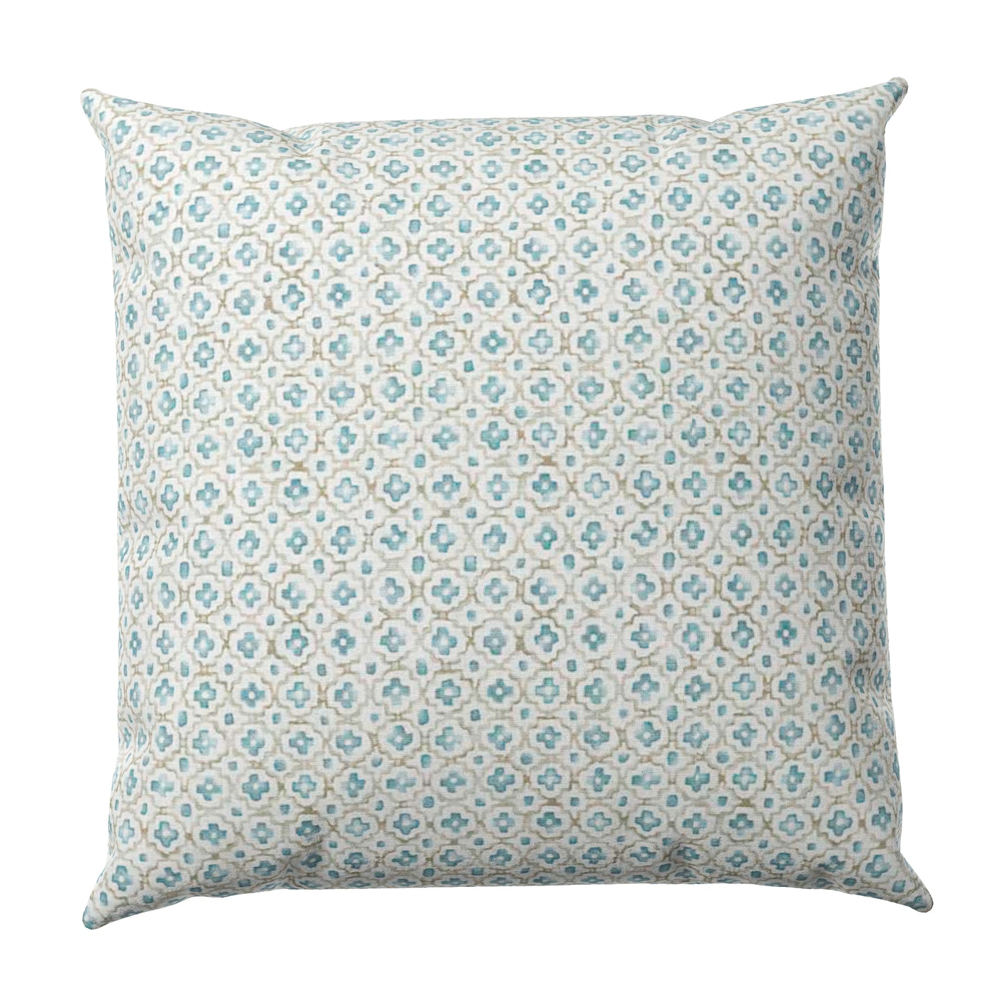 Euro Sham in Positive Print - Rain
