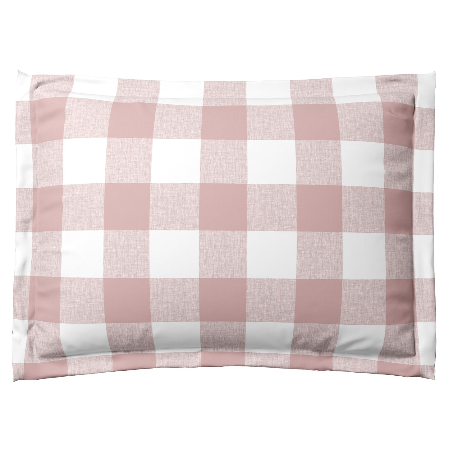 Pillow Sham in Buffalo Check - Mauve