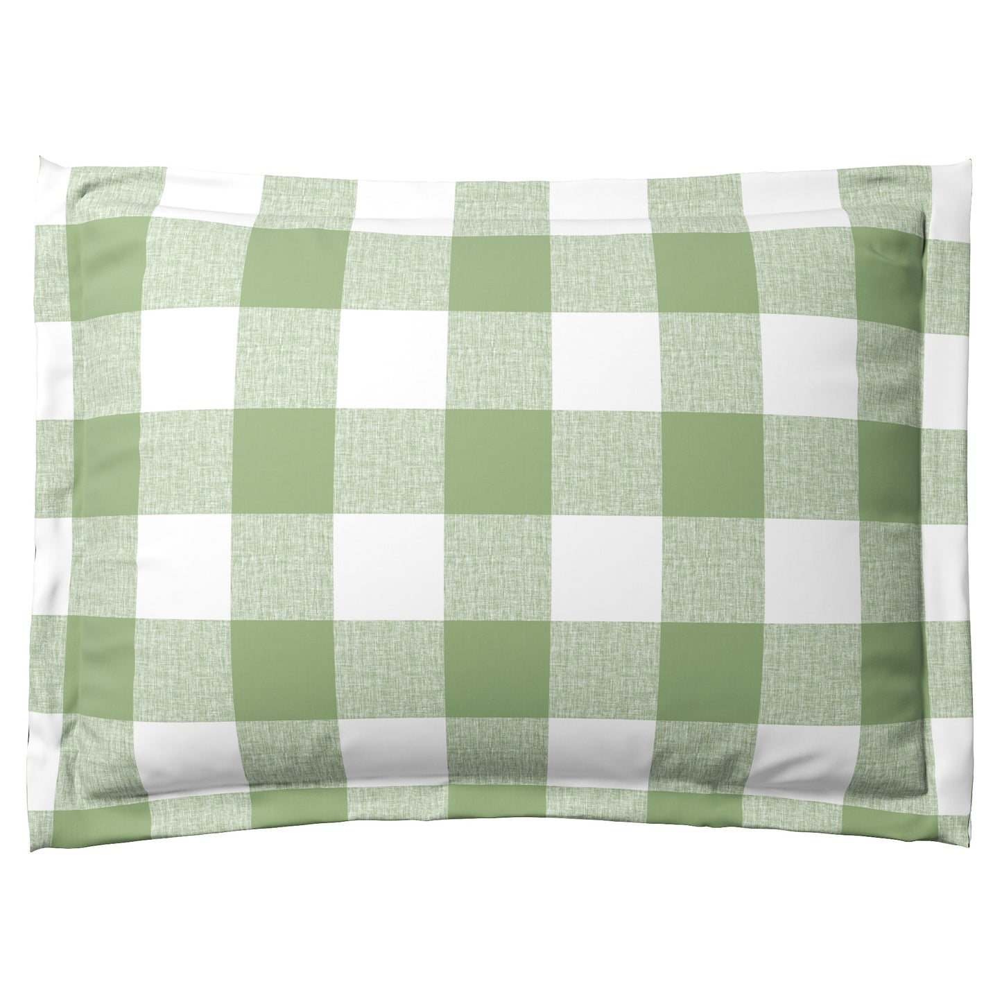Pillow Sham in Buffalo Check - Sage
