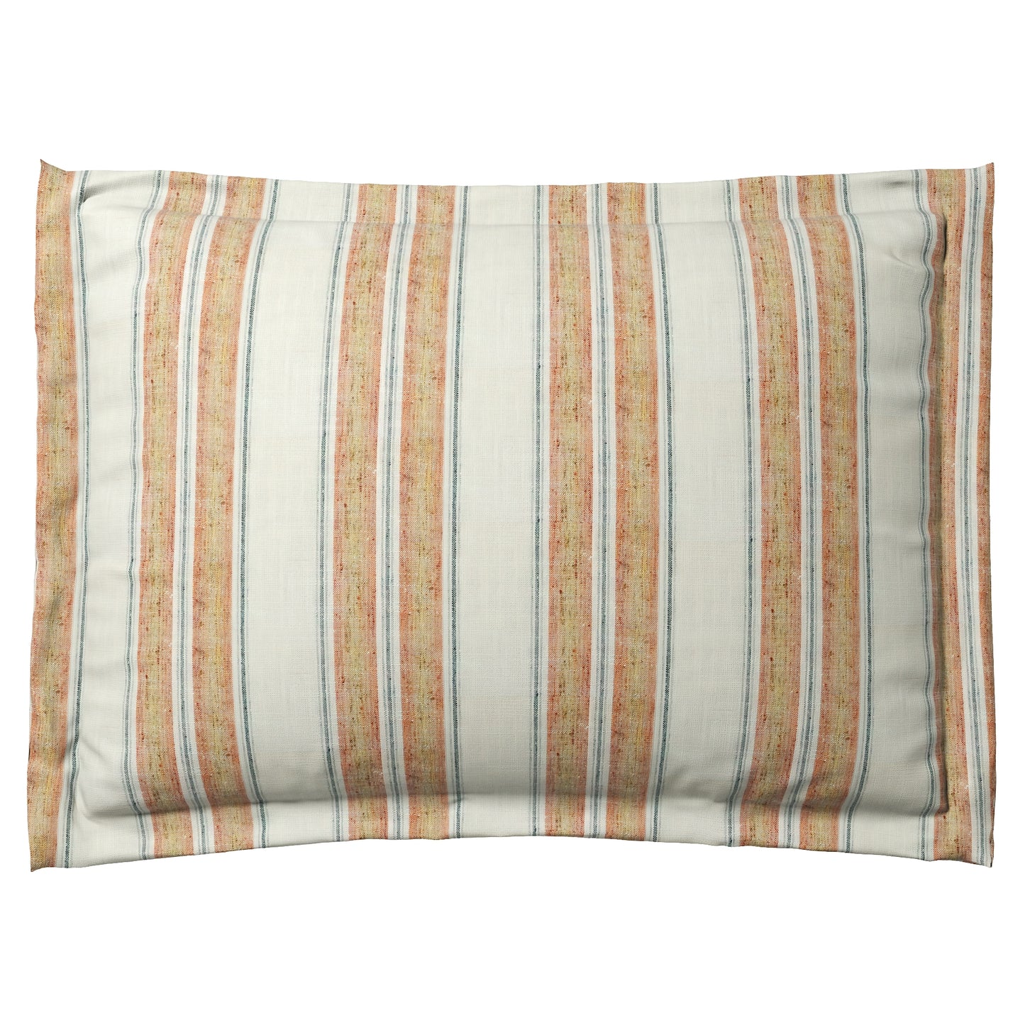 Pillow Sham in French Laundry Stripe - Apricot