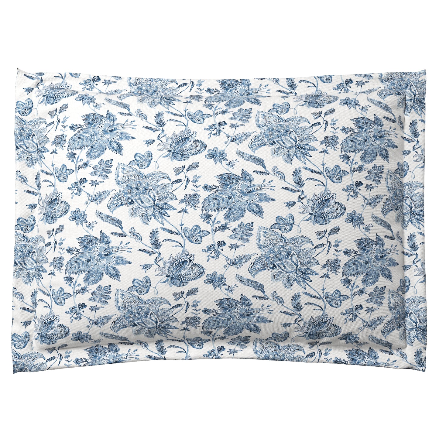 Pillow Sham in Toile - Blue Skies