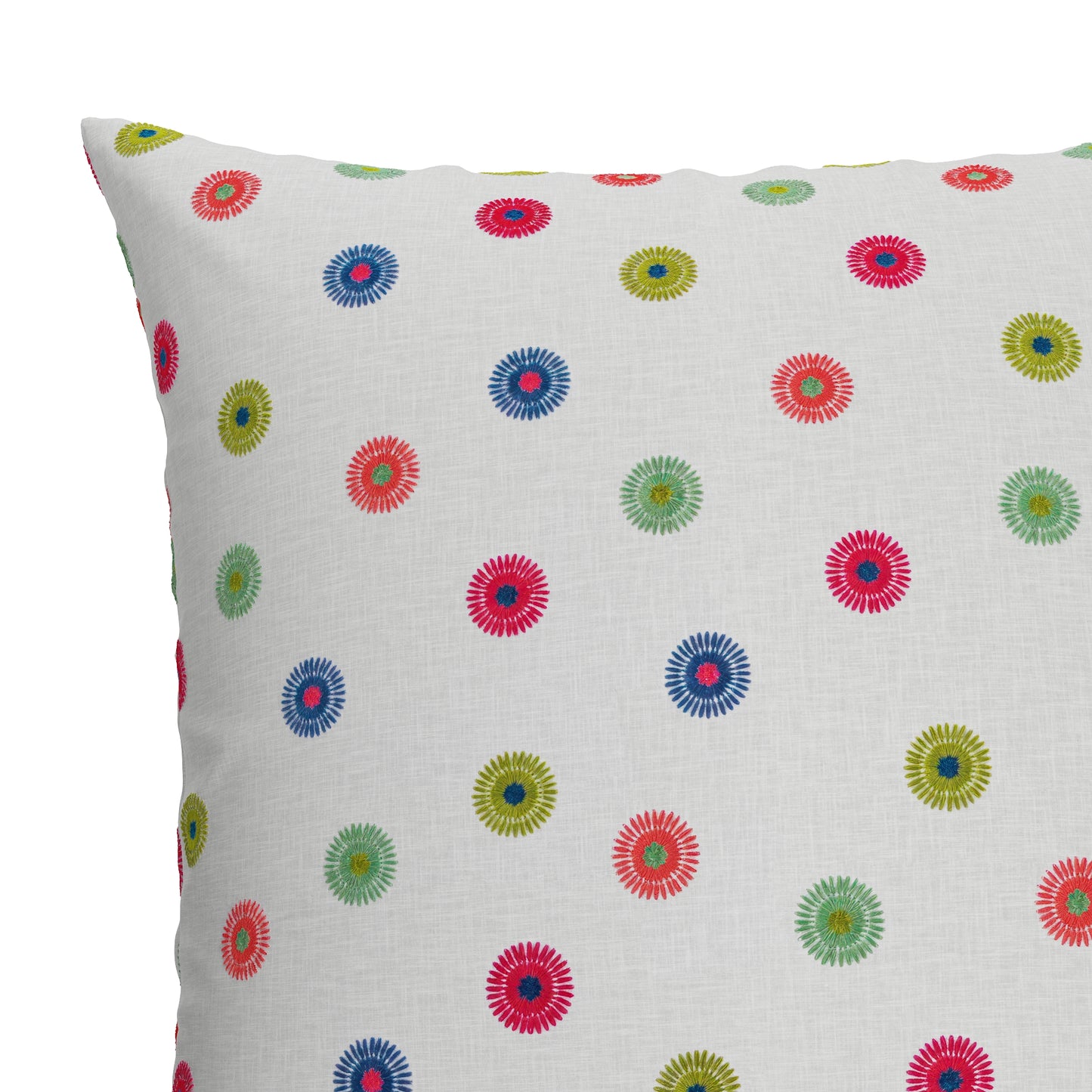 Simple Floor Pillow in Coming Up Daisies