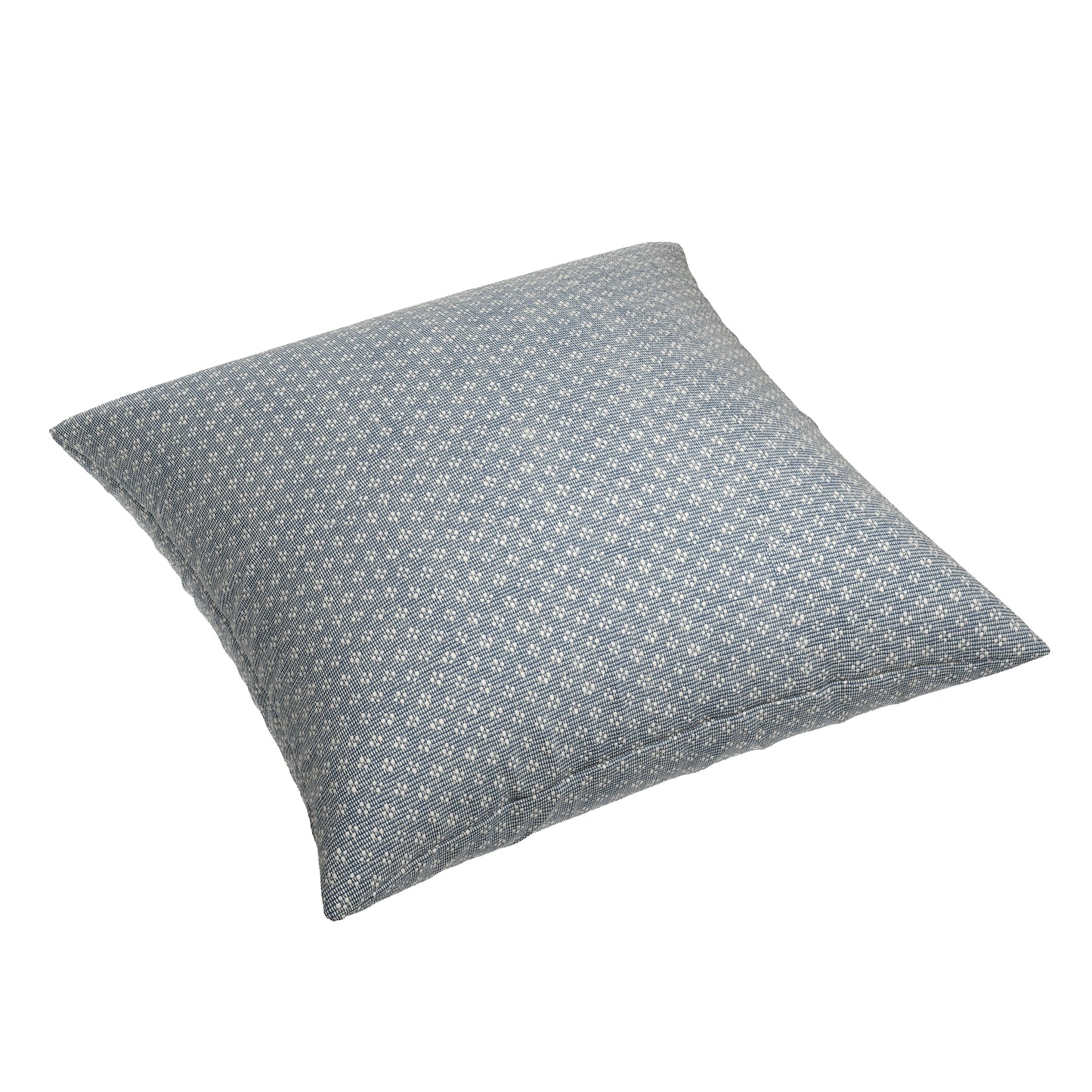 Simple Floor Pillow in Ditsy - Indigo