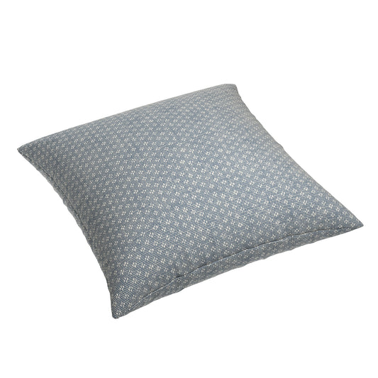 Simple Floor Pillow in Ditsy - Indigo