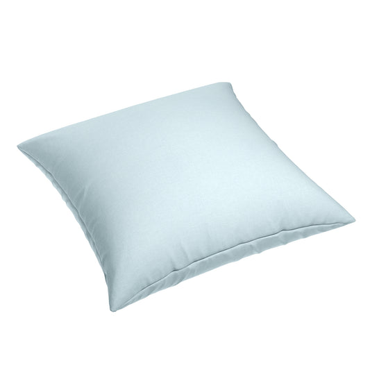 Simple Floor Pillow in Lush Linen - Breeze