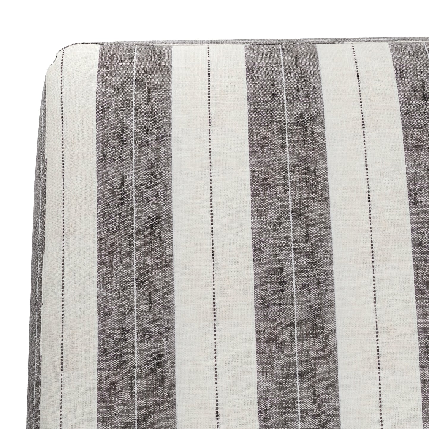 Box Floor Pillow in French Laundry Stripe - Midnights
