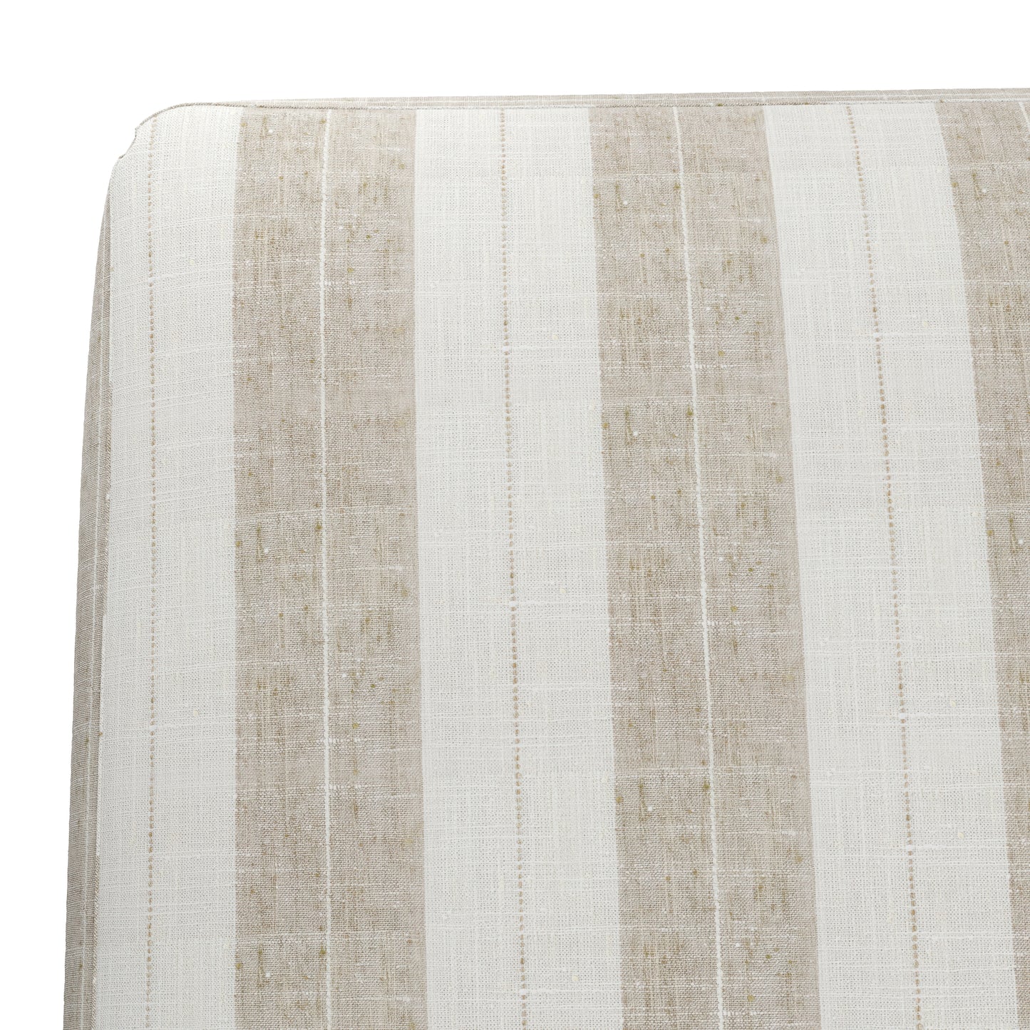 Box Floor Pillow in French Laundry Stripe - Champagne
