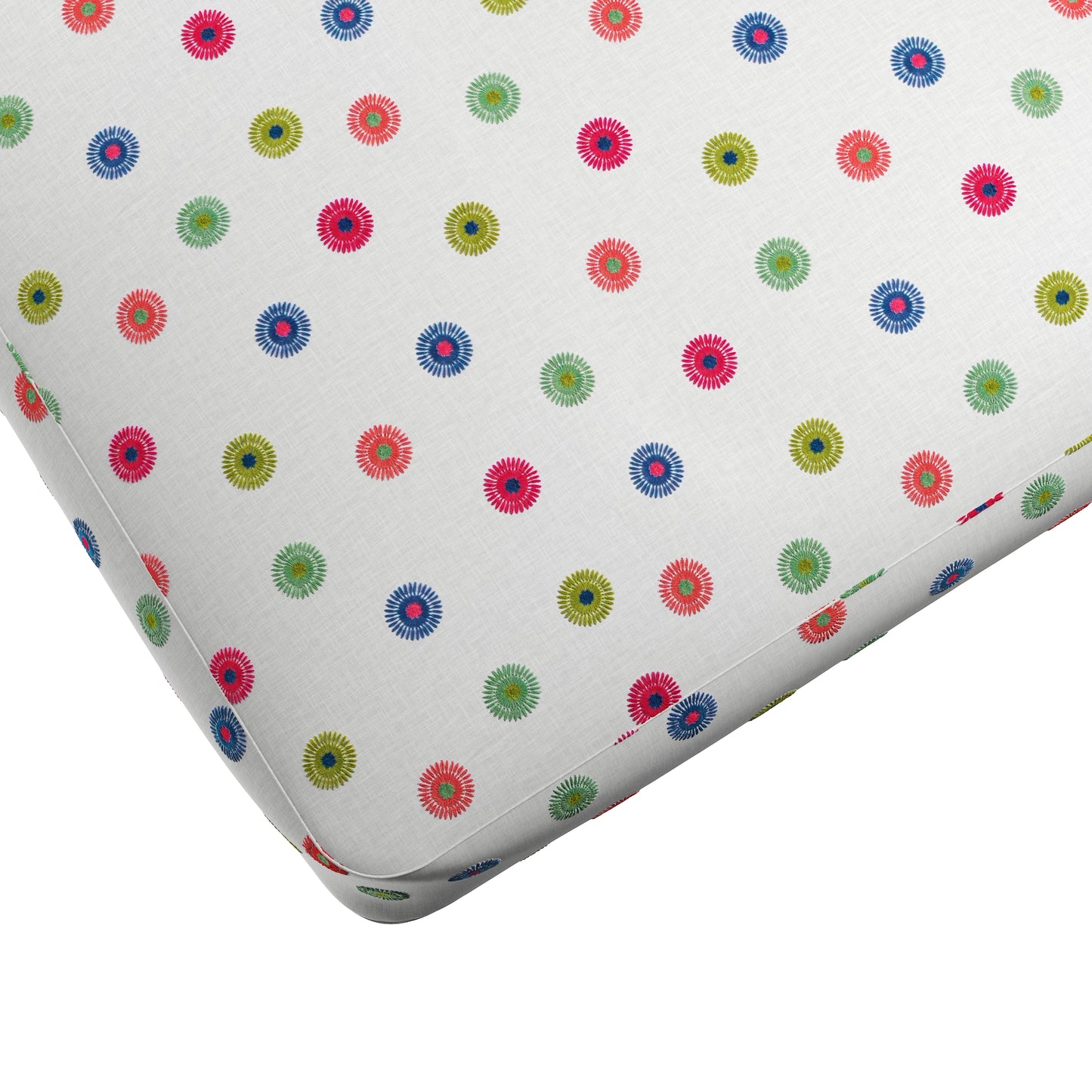 Box Floor Pillow in Coming Up Daisies