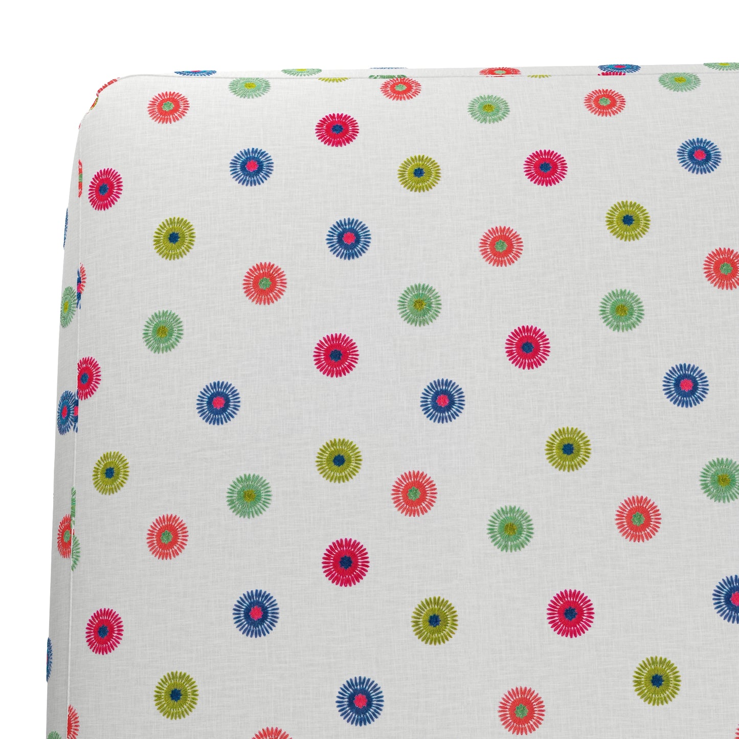 Box Floor Pillow in Coming Up Daisies