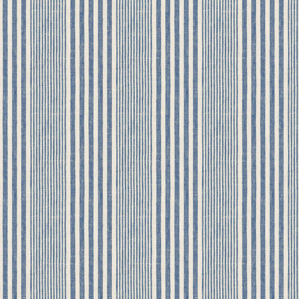 Tailored Bedskirt in All Lined Up - Lake