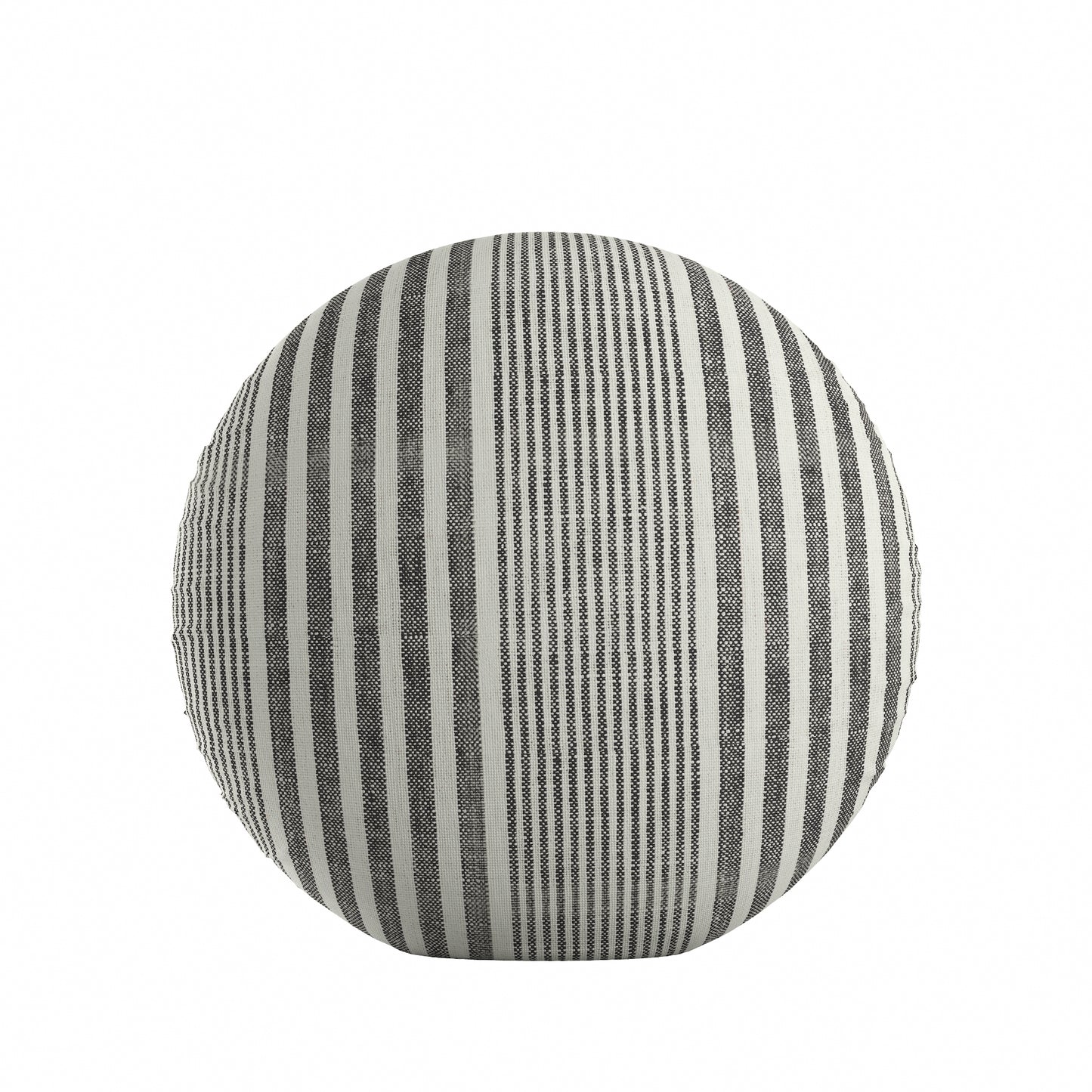 Circular Throw Pillow in All Lined Up - Loon