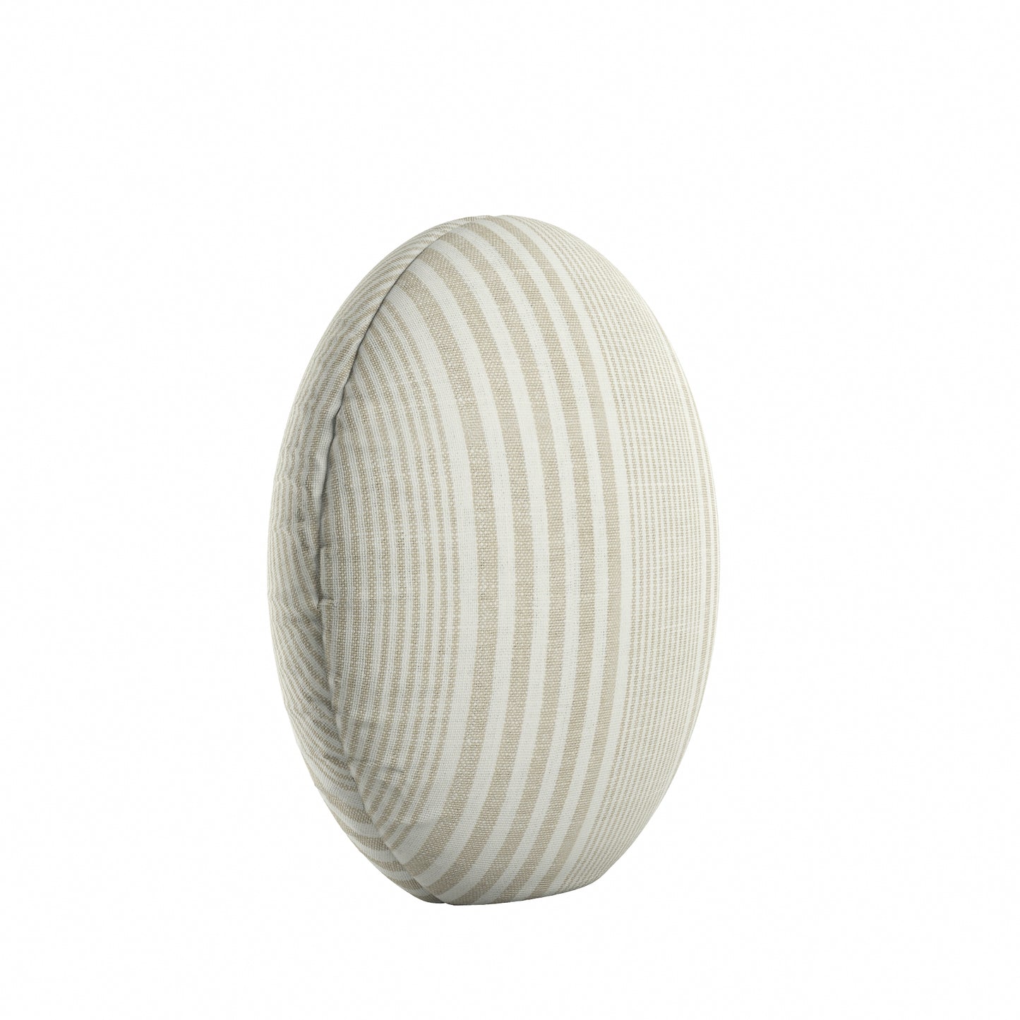 Circular Throw Pillow in All Lined Up - Shell